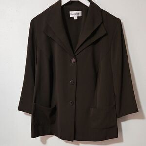 Danny & Nicole Dark Brown Women's Jacket
